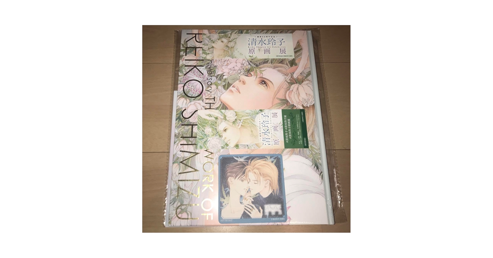 値下！清水玲子原画展豪華　THEARTWORK OF REIKO SHIMIZU 図録「40th Anniversary THE ARTWORK OF REIKO SHIMIZU